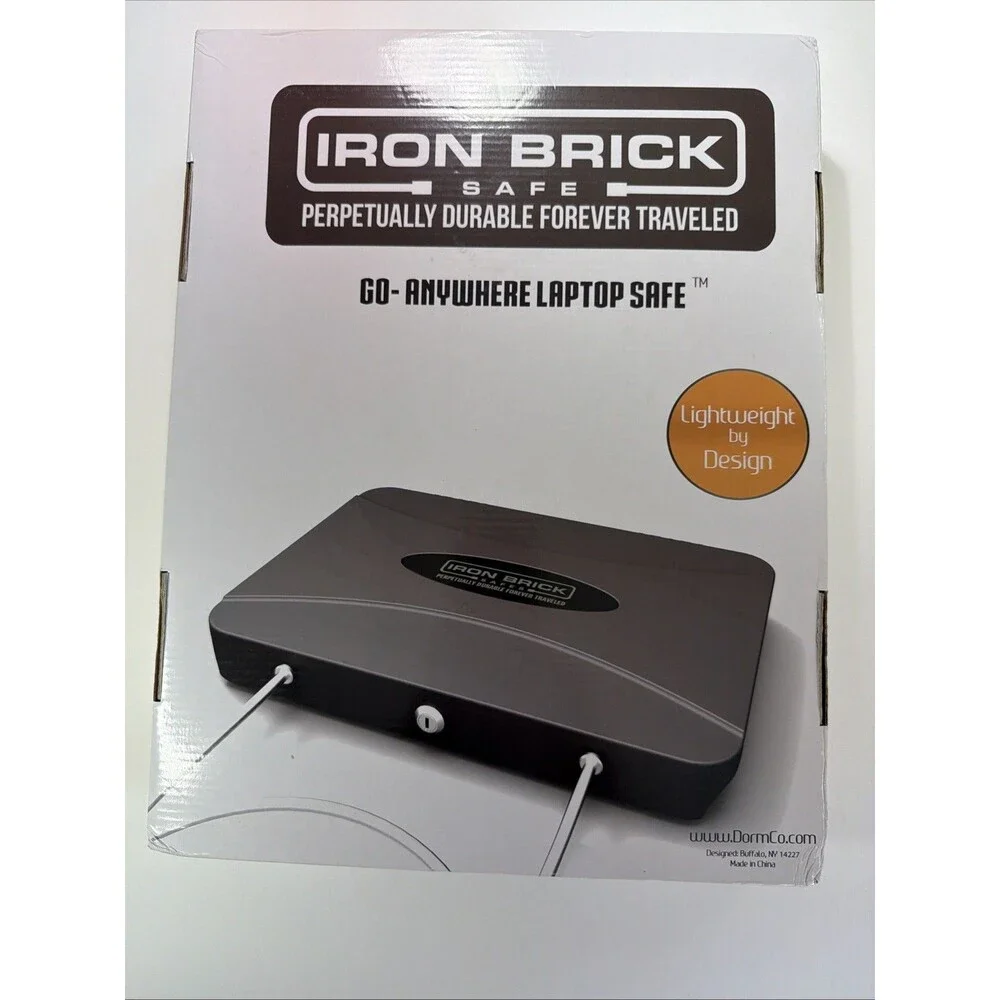 New In Box Dorm Co Iron Brick Laptop Safe Mac Version